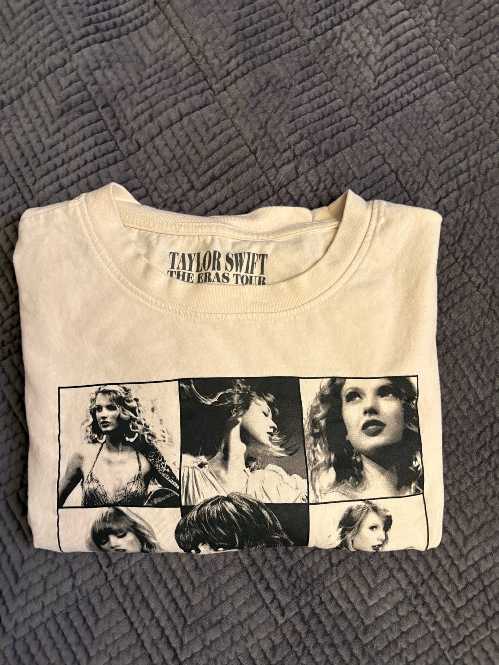 Taylor Swift Graphic 'The Eras Tour' Tee - Black Print